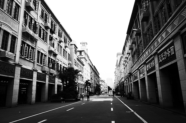 中山路拍照